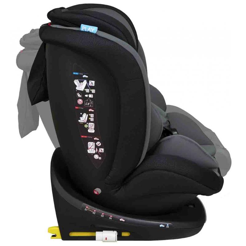 Silla de auto Casualplay REVOL MAX grupo 0+/1/2/3 (0 a 36 kg) con isofix - Grey Wings - Imagen 5
