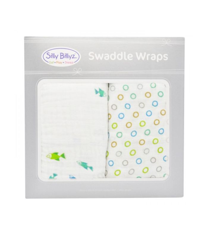 Muselina Galápagos 2 uds. de Silly Billyz