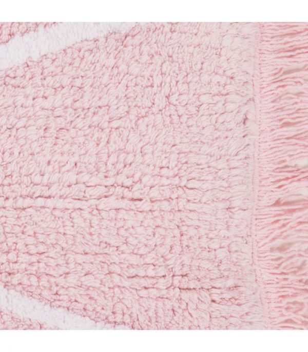 Alfombra lavable Hippy Soft Pink de Lorena Canals