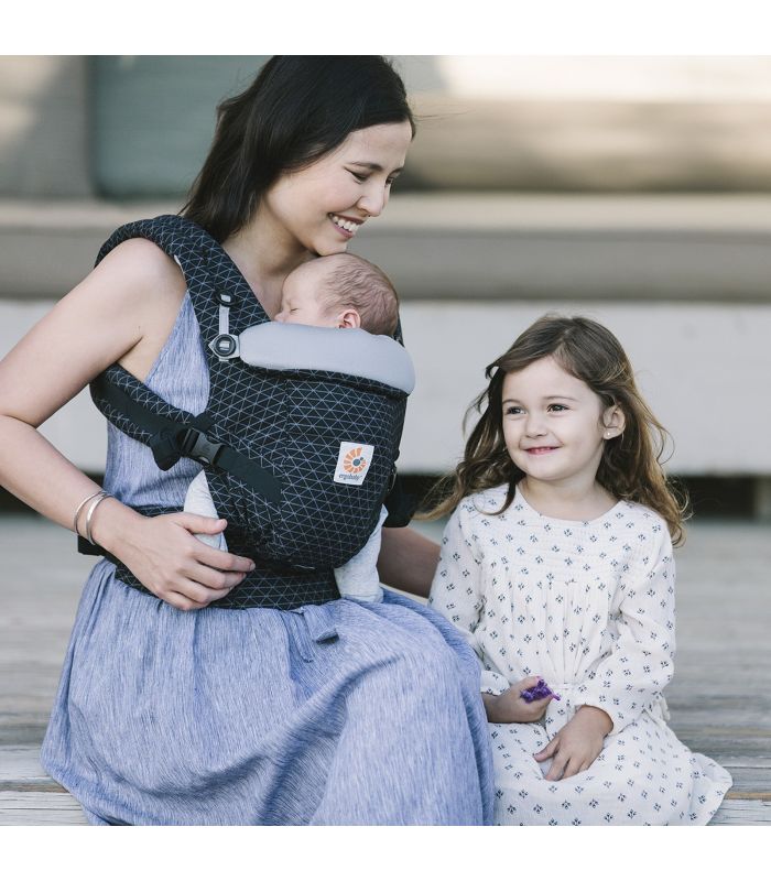 Mochila Portabebés Ergobaby Adapt Negro Geo