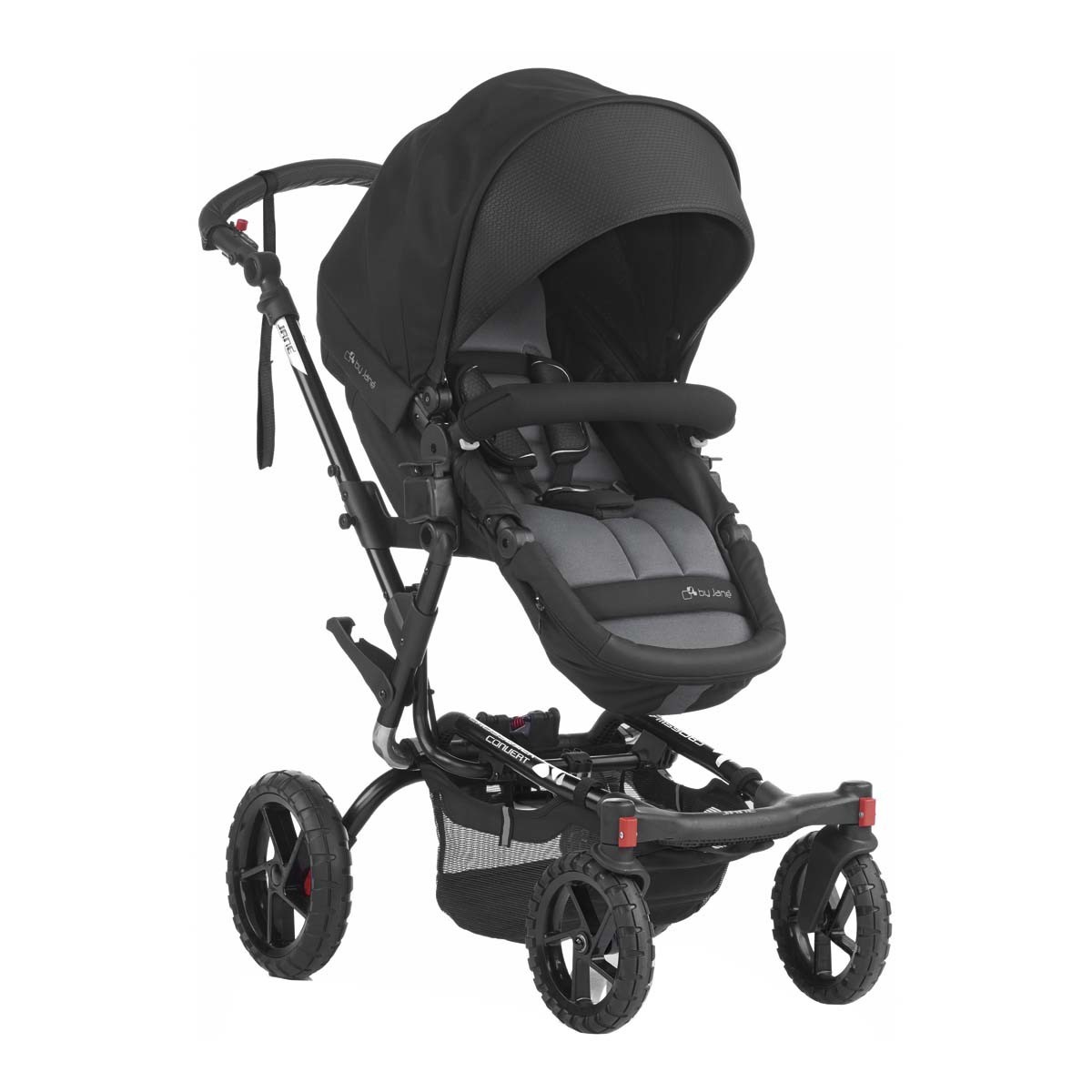 Silla de Paseo Jané Crosswalk Convert 5423 negro/gris