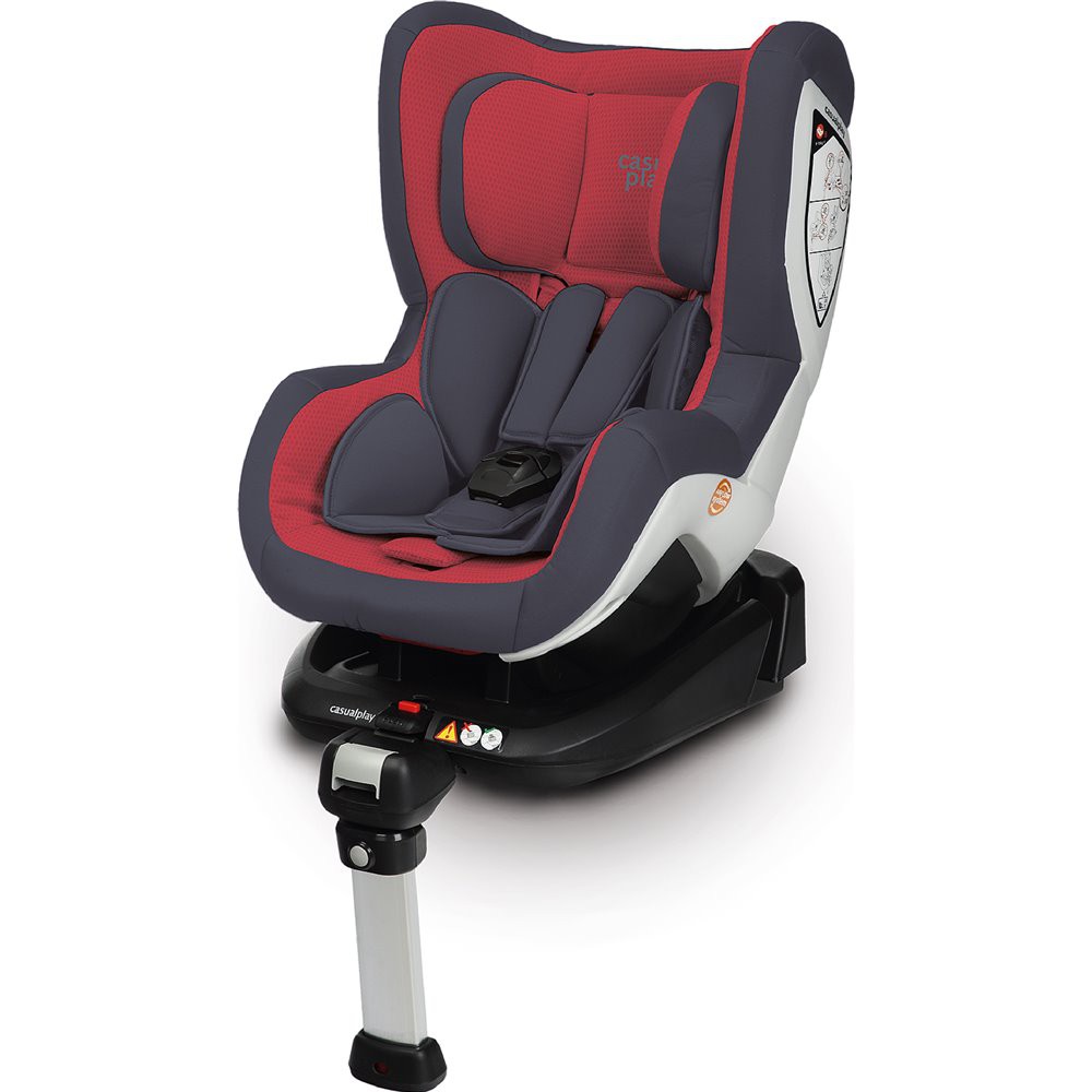 Silla coche Bicare Fix Flame Red - Casual Play