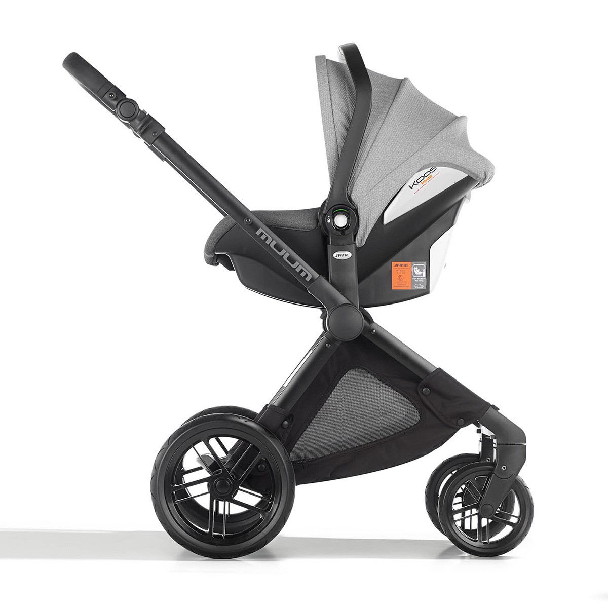 Tres Piezas Trio Muum de Jane con I-Koos Micro y Plataforma Gris