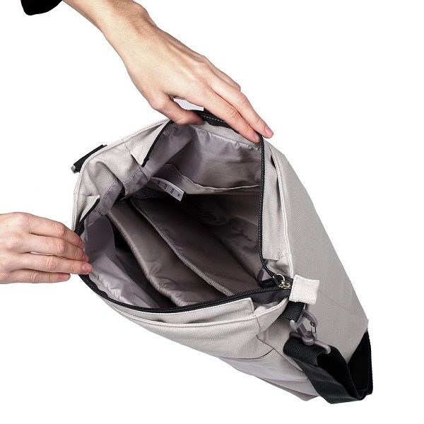 Bolso silla de paseo Be nature Kiwisac - Gris