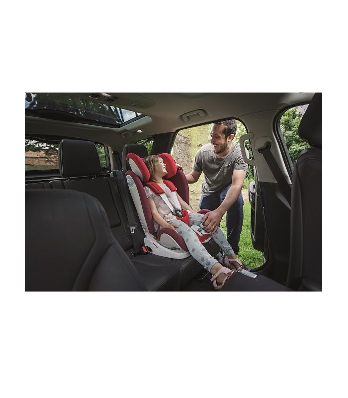 Silla auto grupo 123 Eros G Apramo - Gris