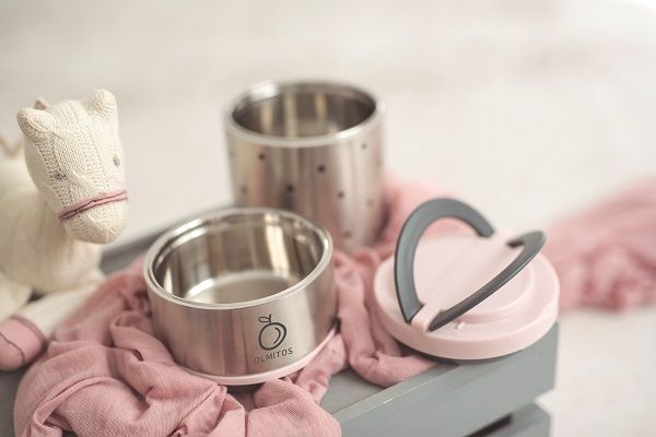 Botella Termica Inox 350ml Olmitos - Pink