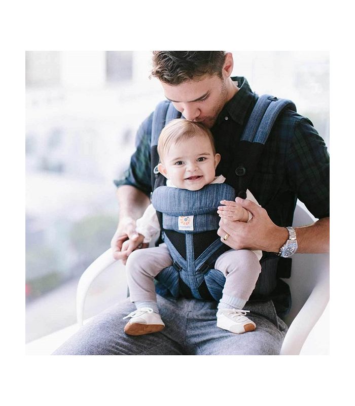 Mochila Portabebes Ergobaby Omni 360 Cool Air - Indigo