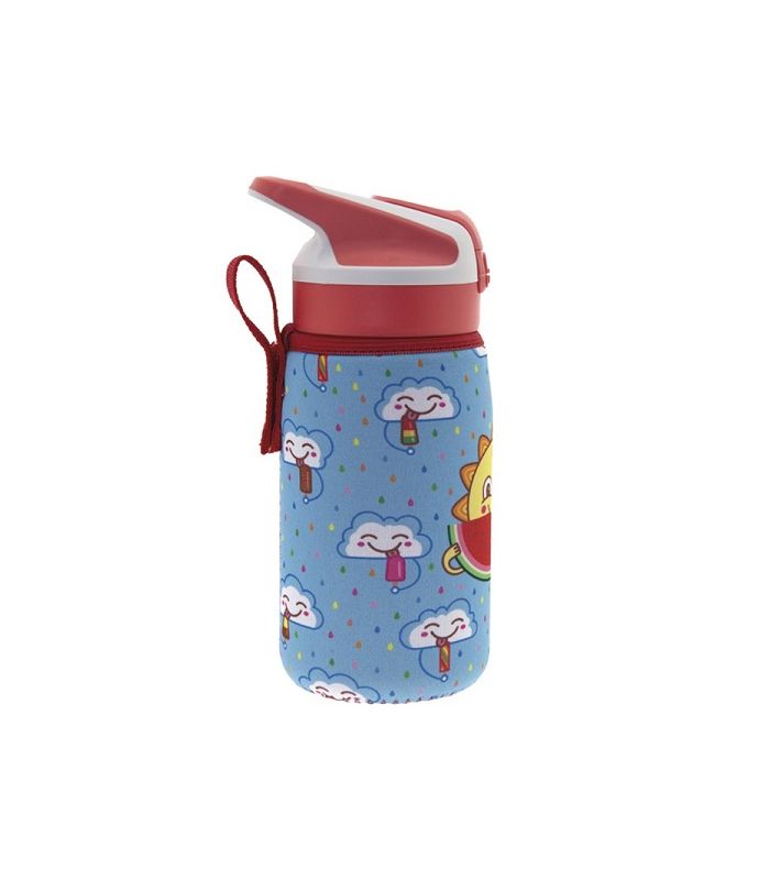 Botella infantil Termica Acero Inoxidable con funda neopreno Laken 0,35 L - Freskito