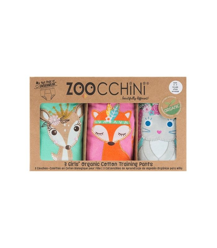 Pack 3 Braguitas Zoochini - Princesas del Bosque