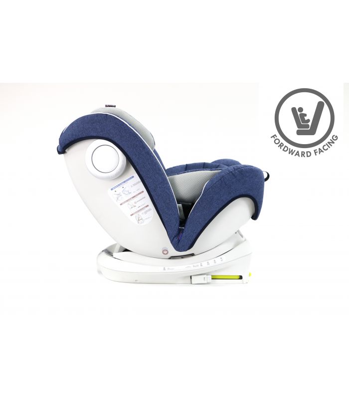 Silla de Auto Gr.0/1/2/3 Girafix Negro