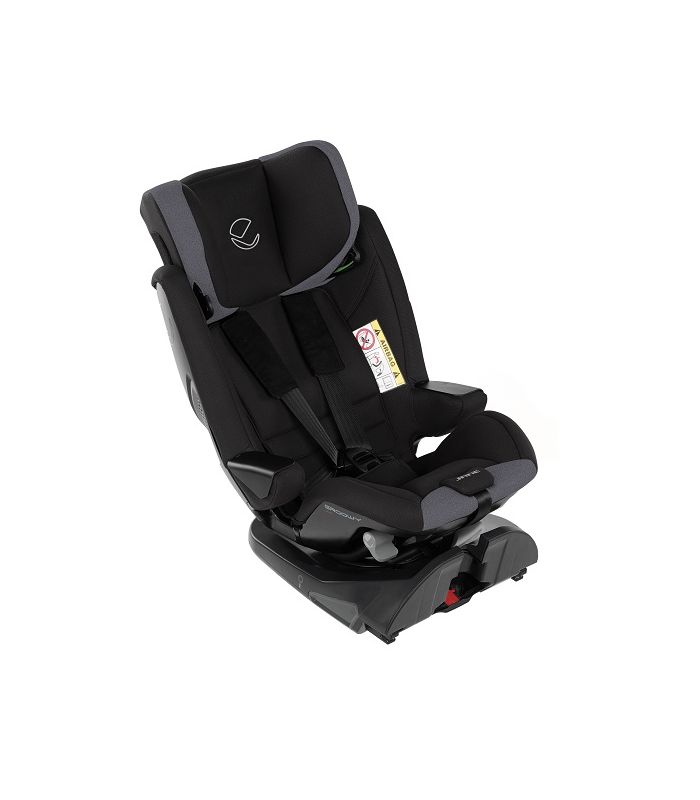 Silla de auto Groowy + Nest Grupo 0+/1/2/3 Jane - Jet Black