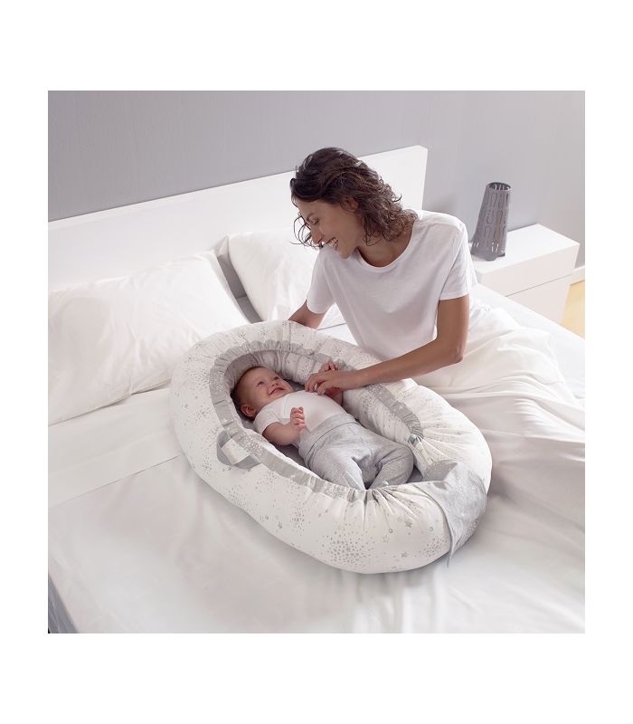 Cojin Nido Colecho de Jane - Boho Pink