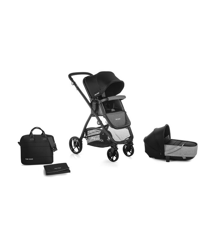 Cochecito 2 piezas Crib Slide Be Cool - Black