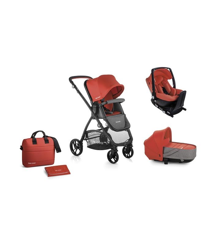 Cochecito 3 piezas Crib One + Base Slide Be Cool - Poppy