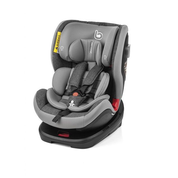 Silla de auto Pivot Grupo 0/1/2/3 Be Cool - Ash