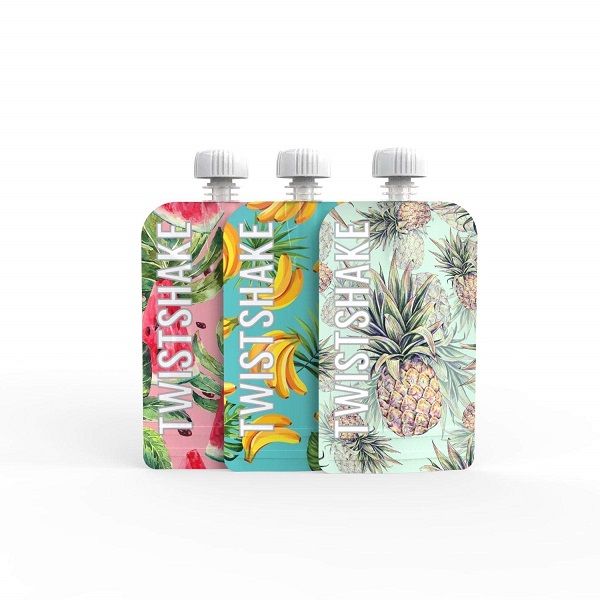 Set 3 Bolsitas Reutilizables para Alimentos Twistshake 110ml