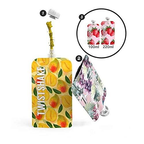 Set 3 Bolsitas Reutilizables para Alimentos Twistshake 110ml