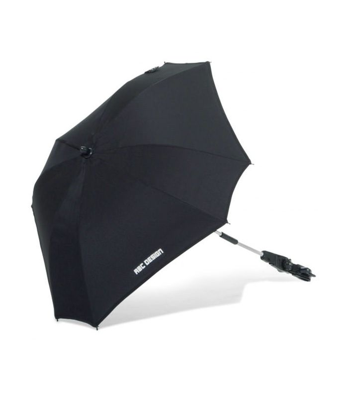 Sombrilla parasol con flexo universal de Asalvo - Negro