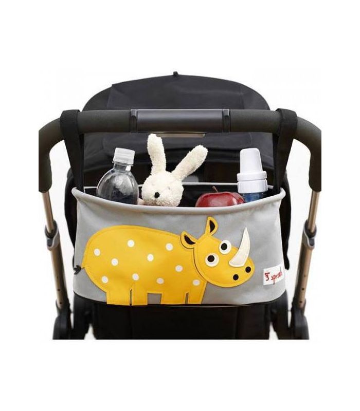 Bolsa organizador para silla de paseo 3sprouts - Rinoceronte