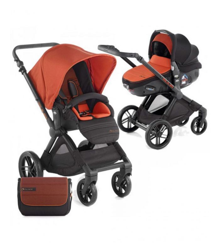 Conjunto Muum Jane - Cochecito + Matrix Light 2 - Orange